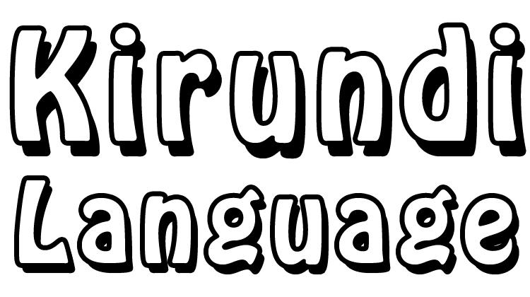 Kirundi Language